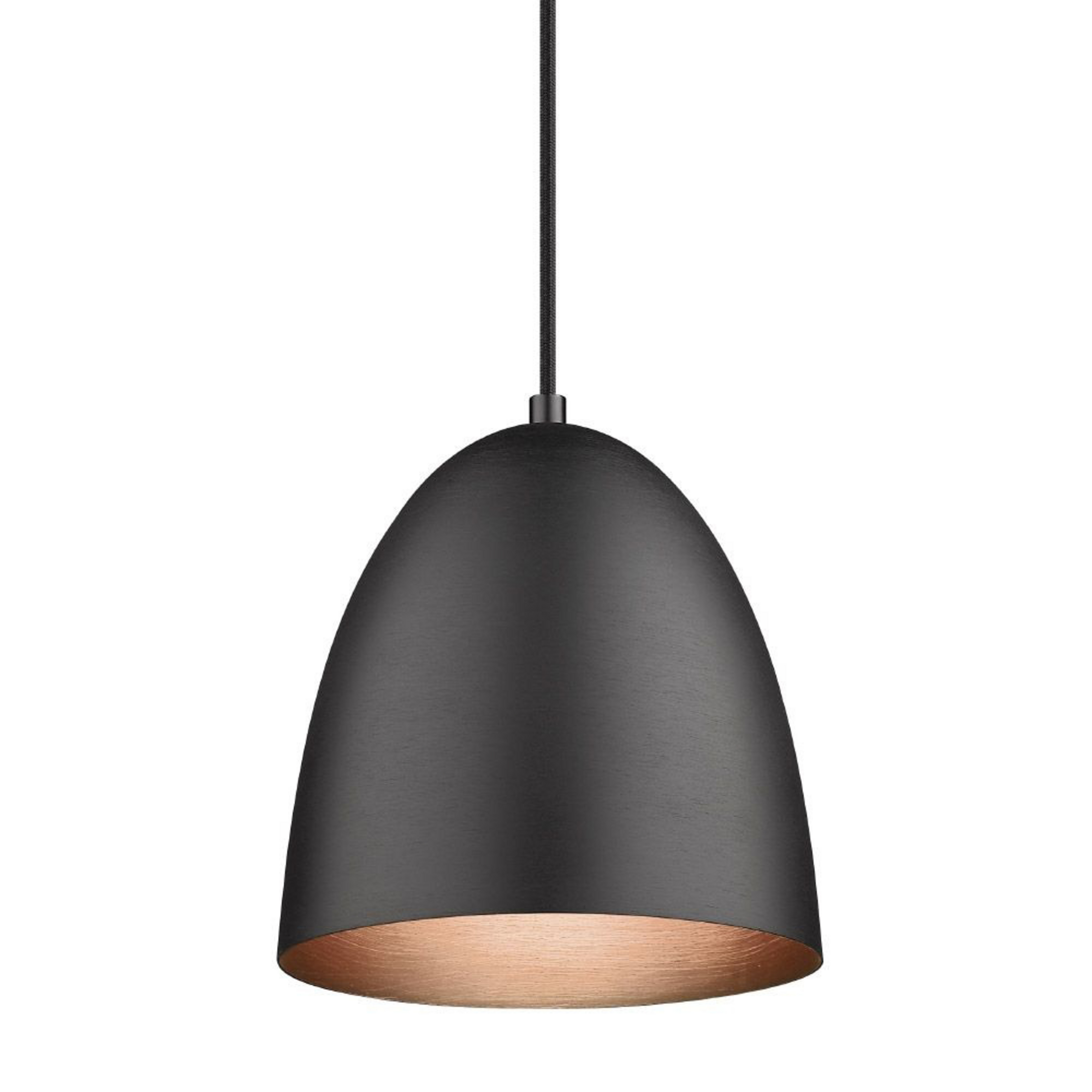 The Classic Lampada a Sospensione Ø20 Nero - Halo Design