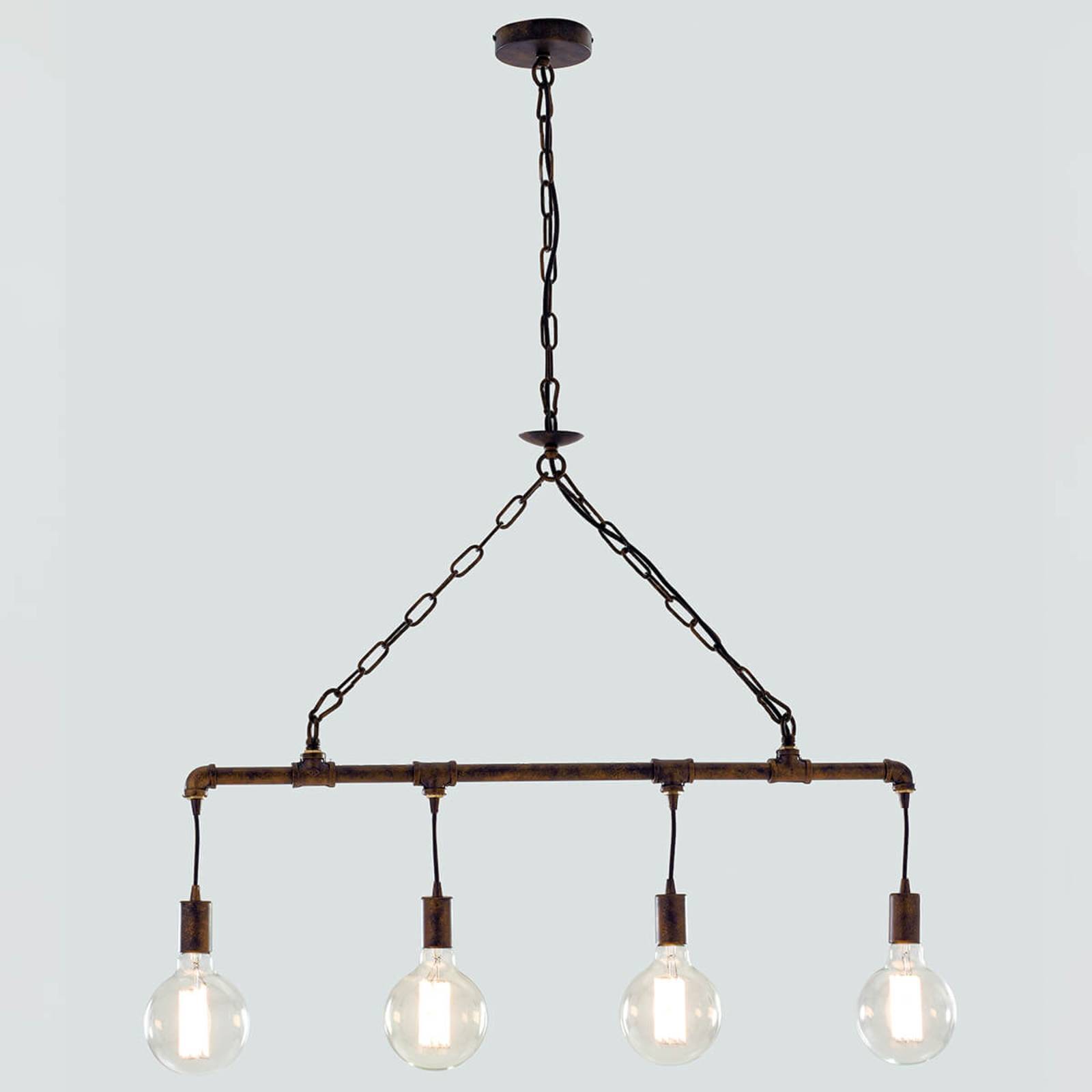 Photos - Chandelier / Lamp Eco-Light Hanging light Amarcord in an industrial design 