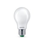 Philips LED lamp, E27 A60, 4 W, 2.700 K, mat, set van 3