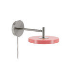 UMAGE LED-Wandlampe Asteria Short, rosa, Stahl, Stecker