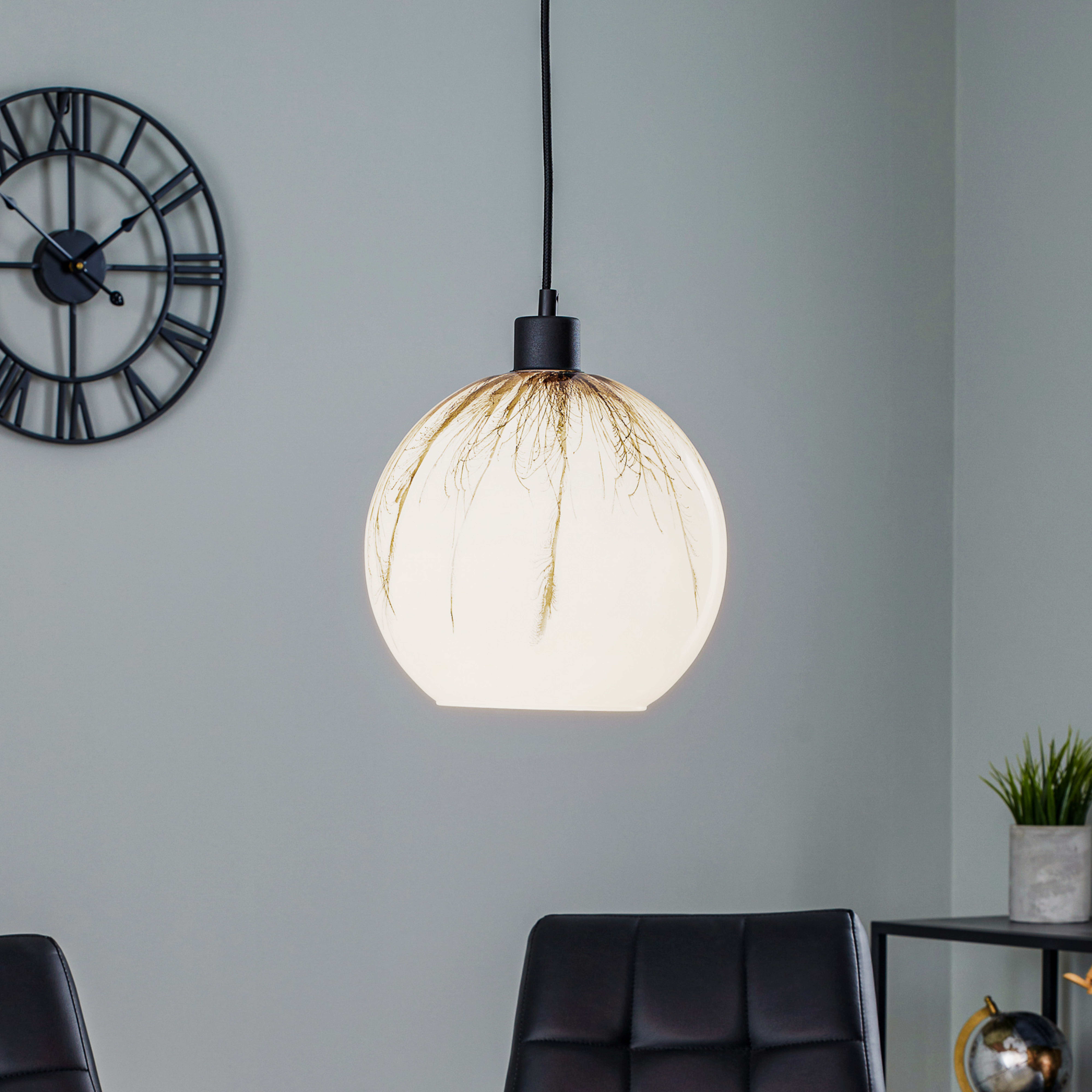 Viseća lampa kugla maslačak ukras vrh Ø 25cm