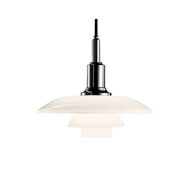 Louis Poulsen - PH 3/2 Pendelleuchte High-Gloss Chrome-Plated