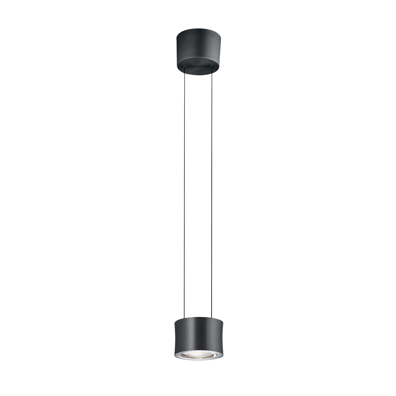 BANKAMP Impulse Flex LED-Hängeleuchte 1fl. schwarz