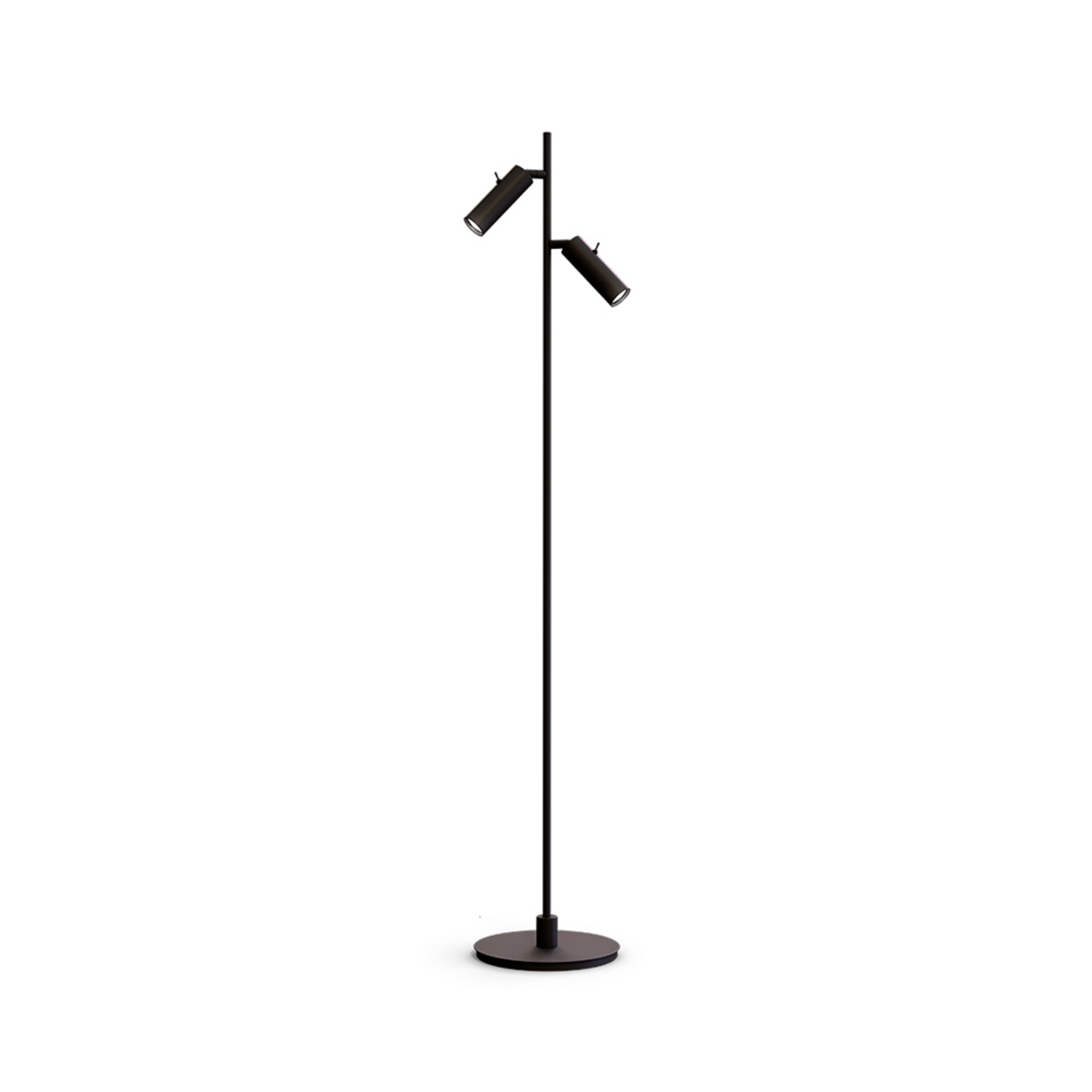 Pipeline 2 Vloerlamp Matt Black - Herstal