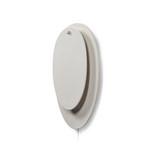 03 WHITE NEBULA væglampe, stentøj, højde 44 cm, E14 – Serax