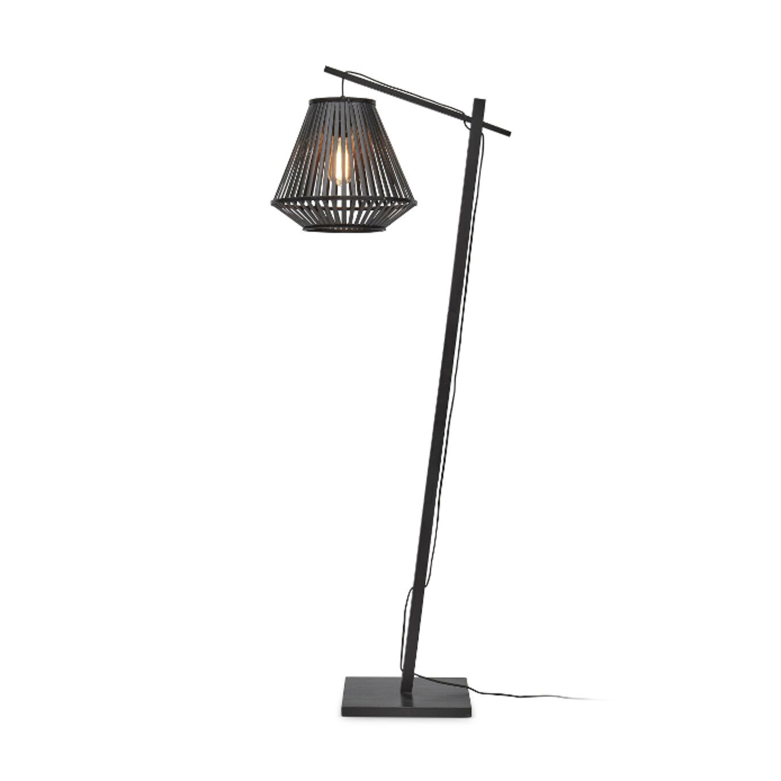 GOOD & MOJO Merapi stojací lampa, černá