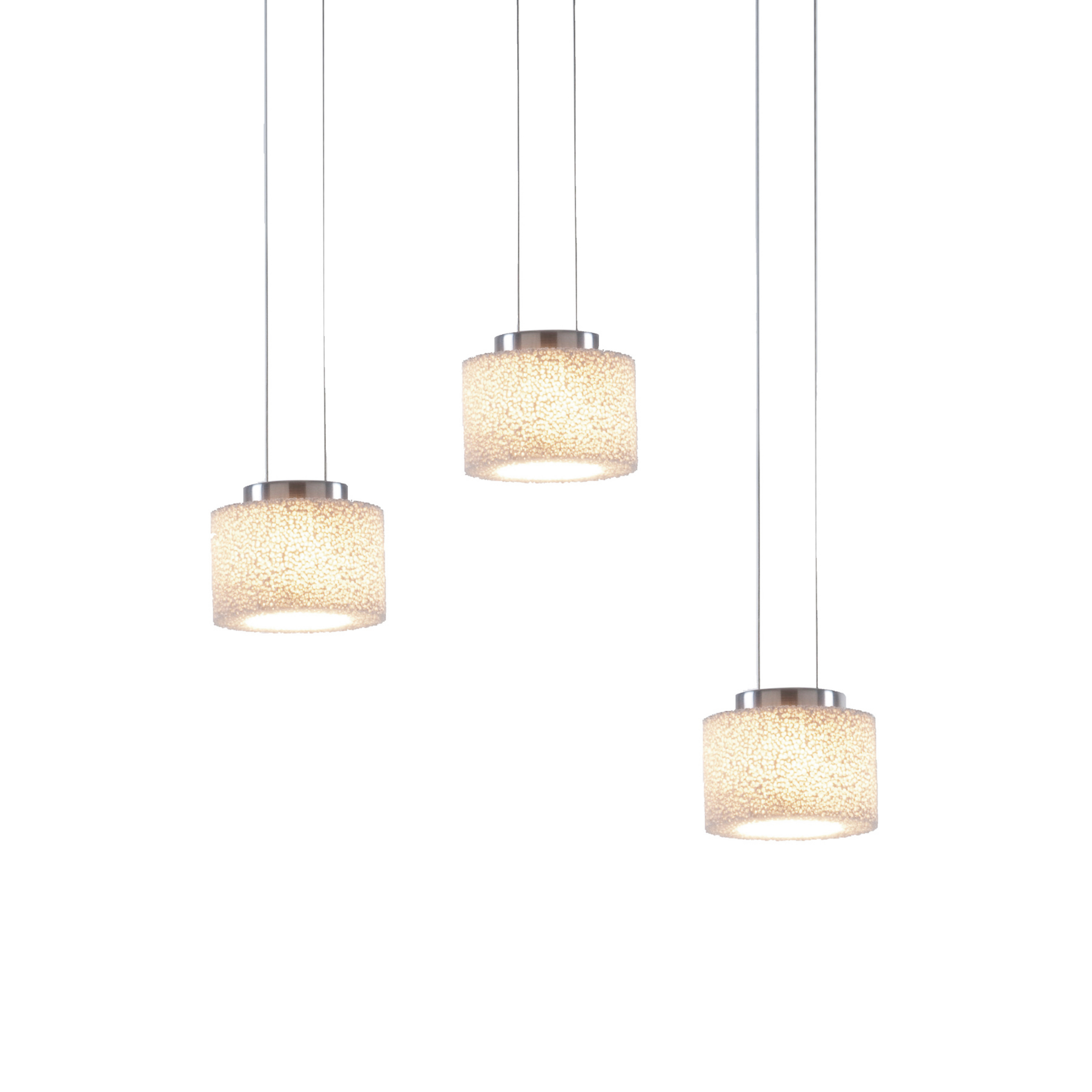 Reef 1 LED Lámpara Colgante Brushed/White - Serien Lighting