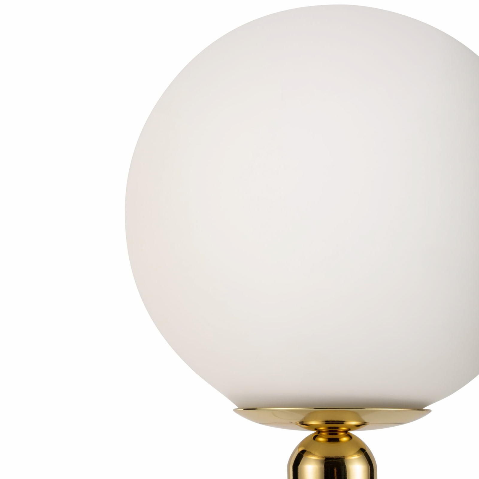 Pauleen Splendid Pearl table lamp, glass globe