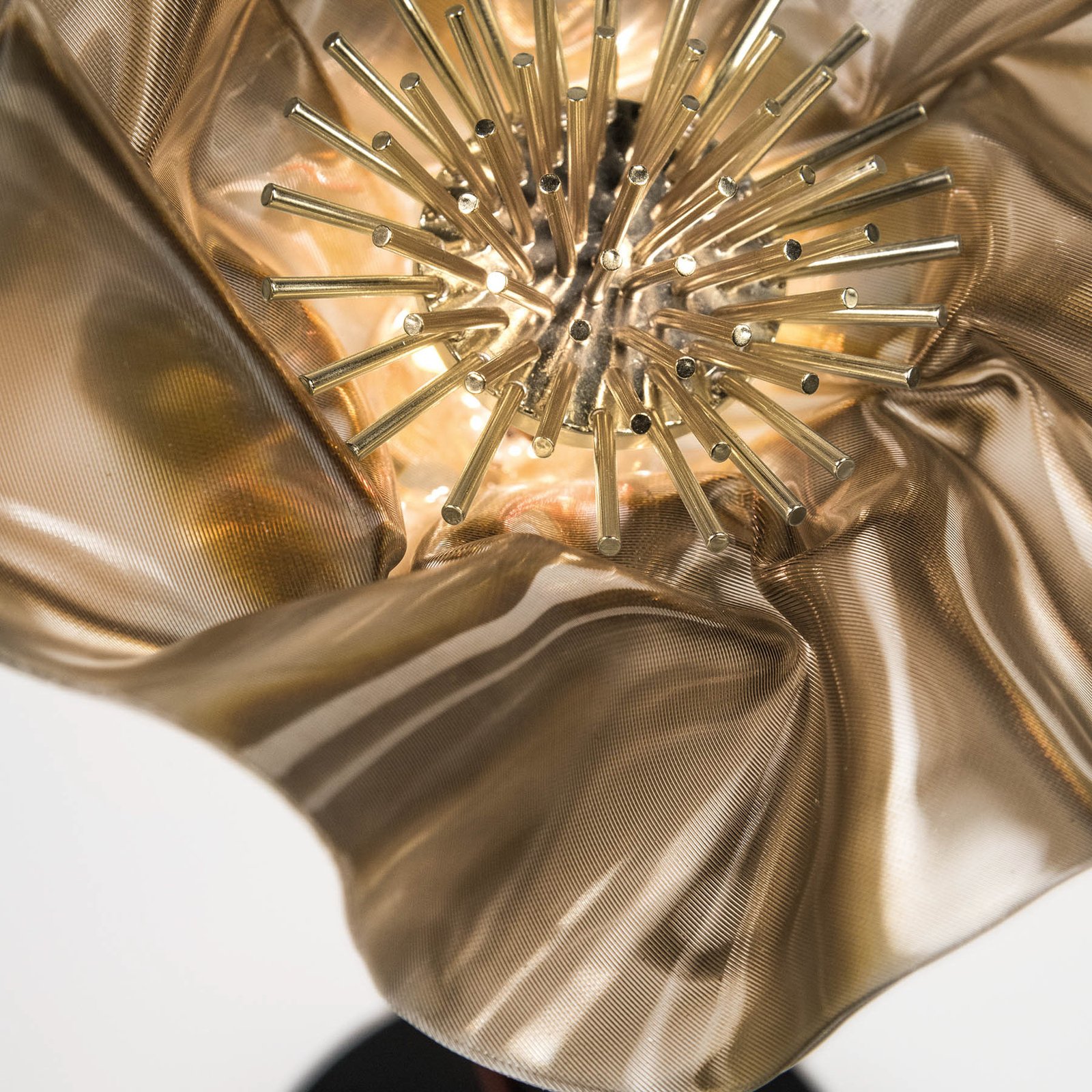 Lafleur Battery Lámpara de Sobremesa Black/Golden - Slamp