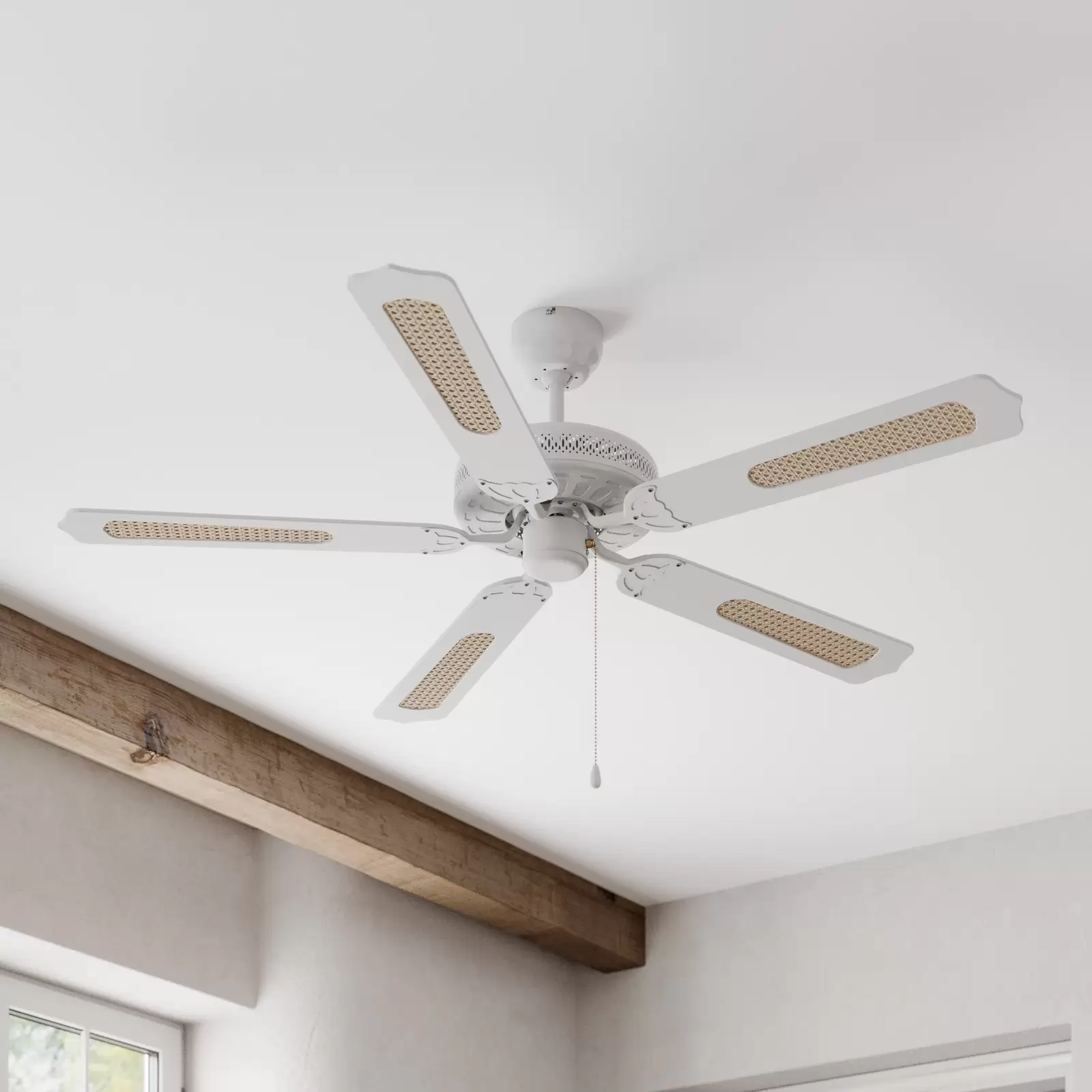 Starluna Ruhne ventilatore da soffitto bianco