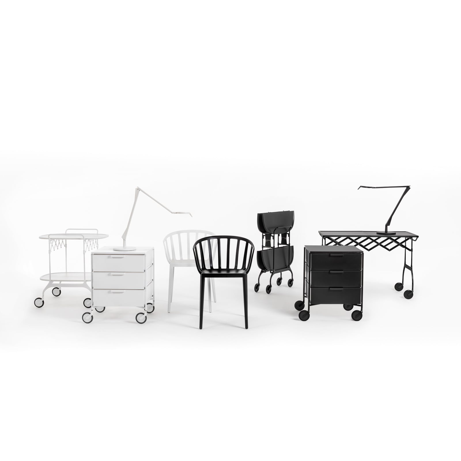 Aledin Tec LED-Tischleuchte, weiß - Kartell