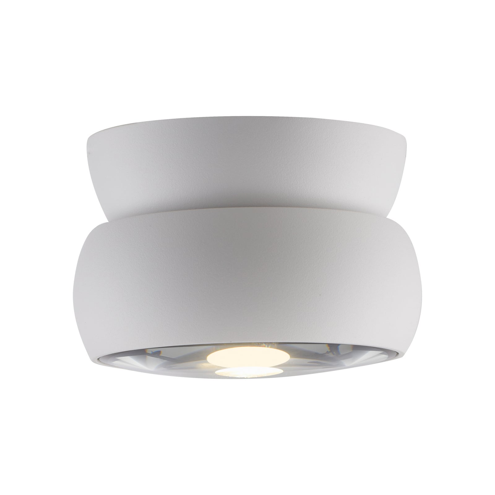 LED-Deckenspot PURE Move, weiß, Ø 12 cm, Metall/Glas LED-Deckenspot PURE Move, weiß, Ø 12 cm, Metall/Glas