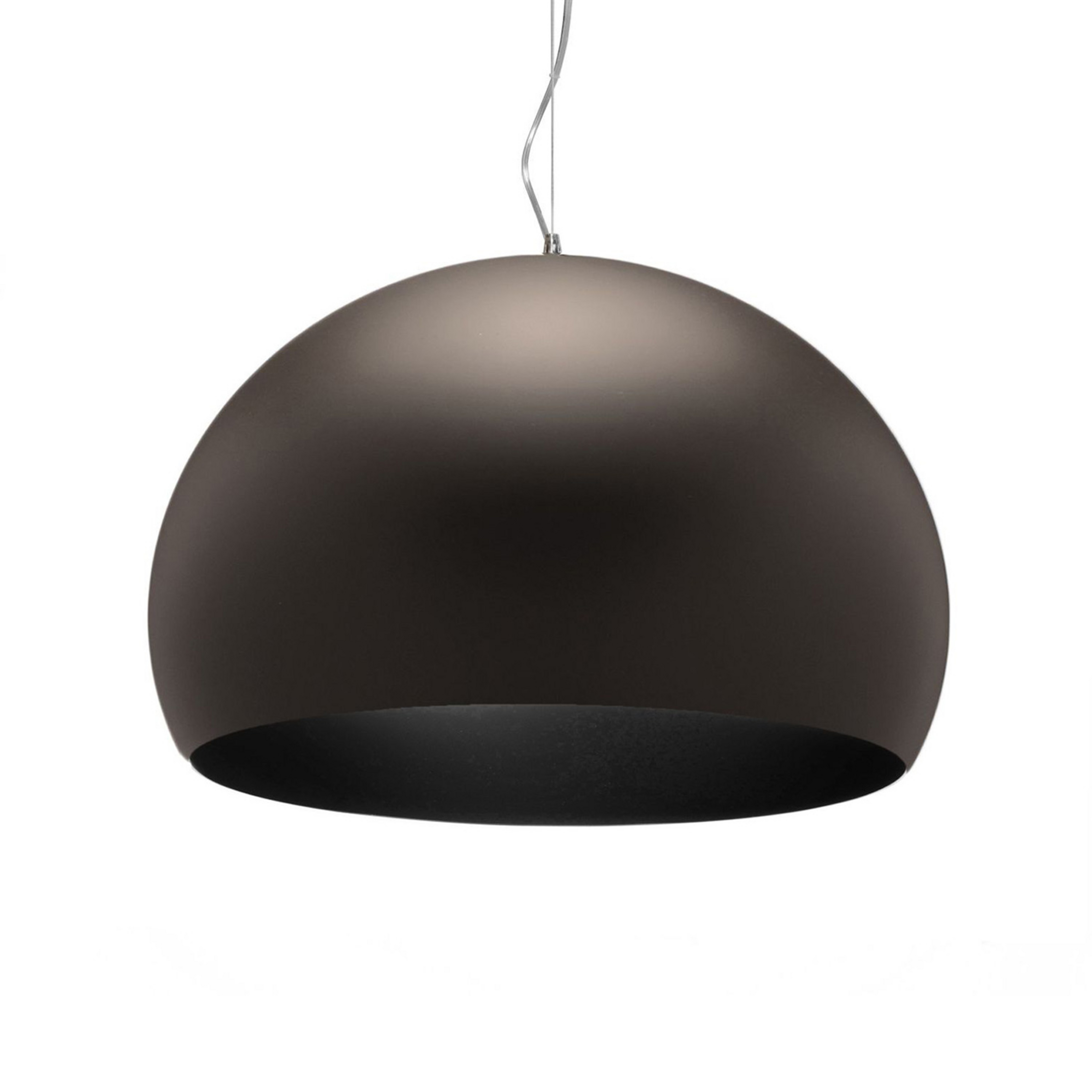 Kartell FL/Y - LED-Pendellampe, braun matt