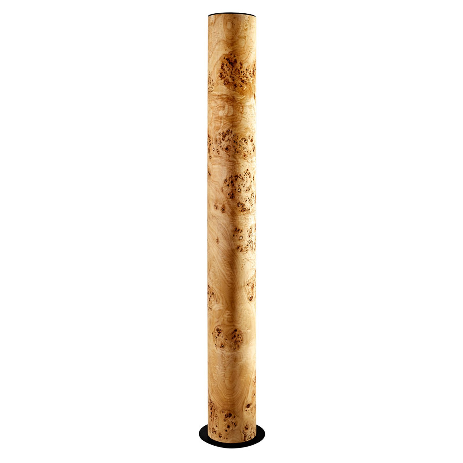 LeuchtNatur Lucerna LED floor lamp made of veneer wood