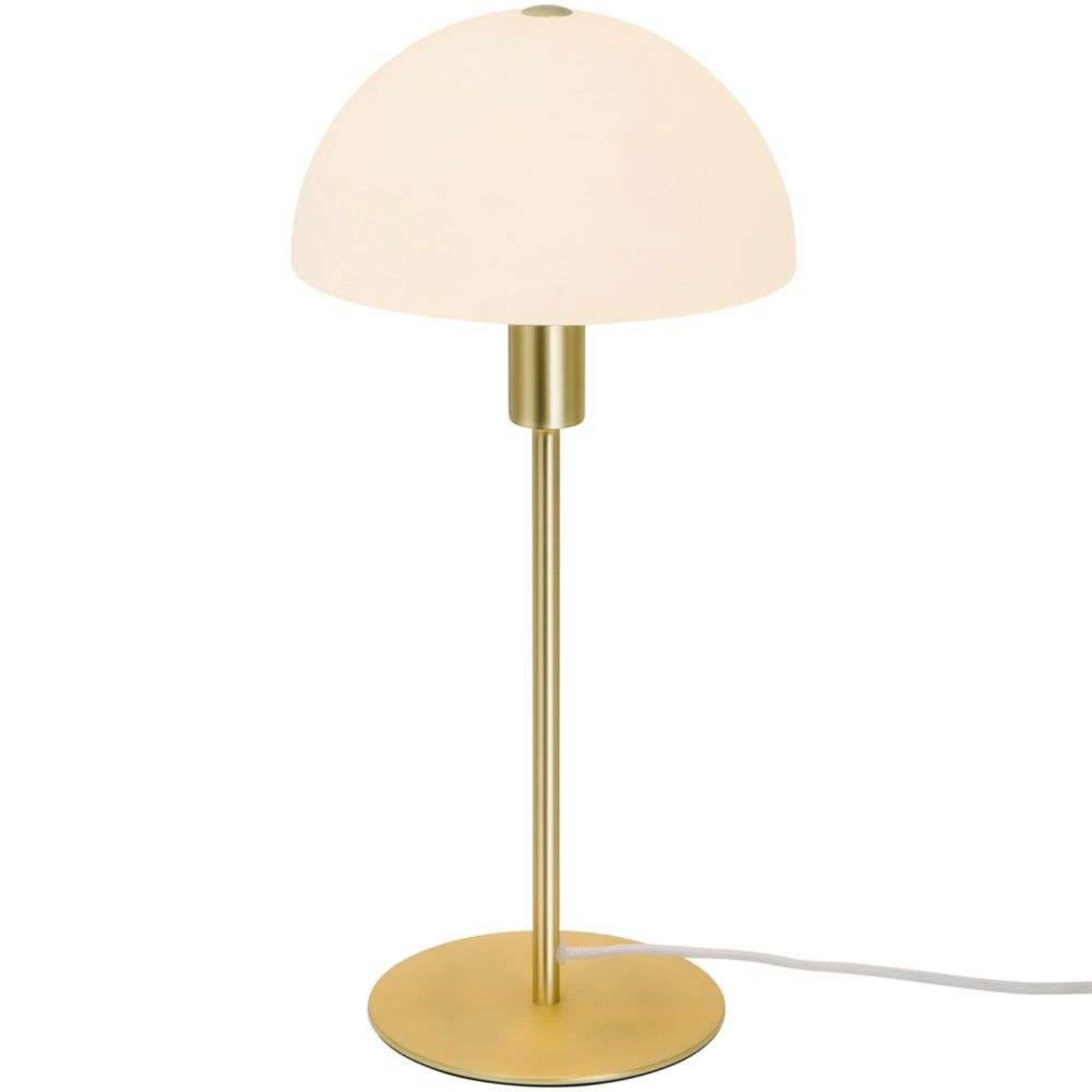 Ellen 20 Lampă de Masă Opal/Brass - Nordlux