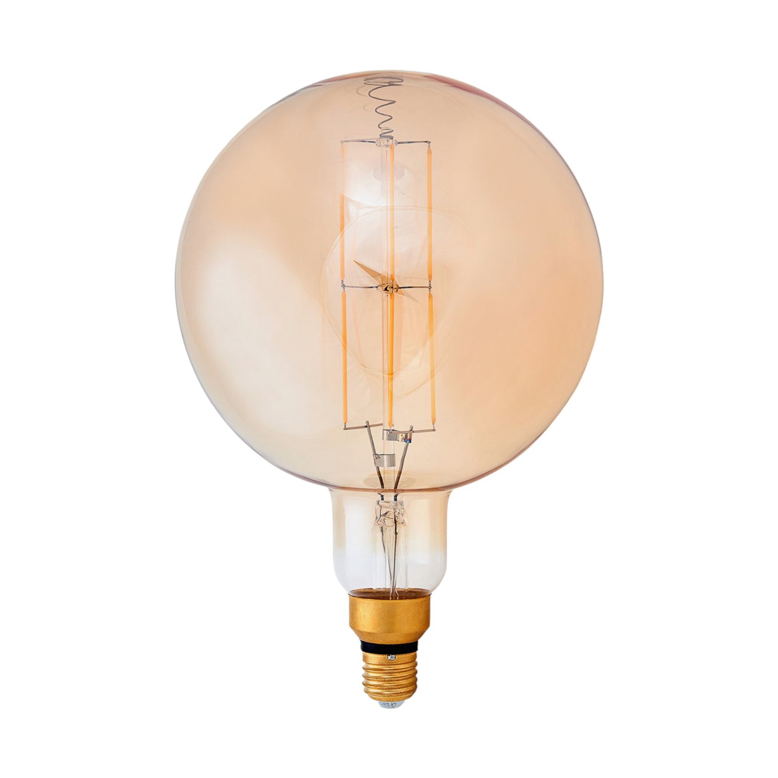 E27 LED-Lampe Filament 8W 800lm 1.800K amber Globe