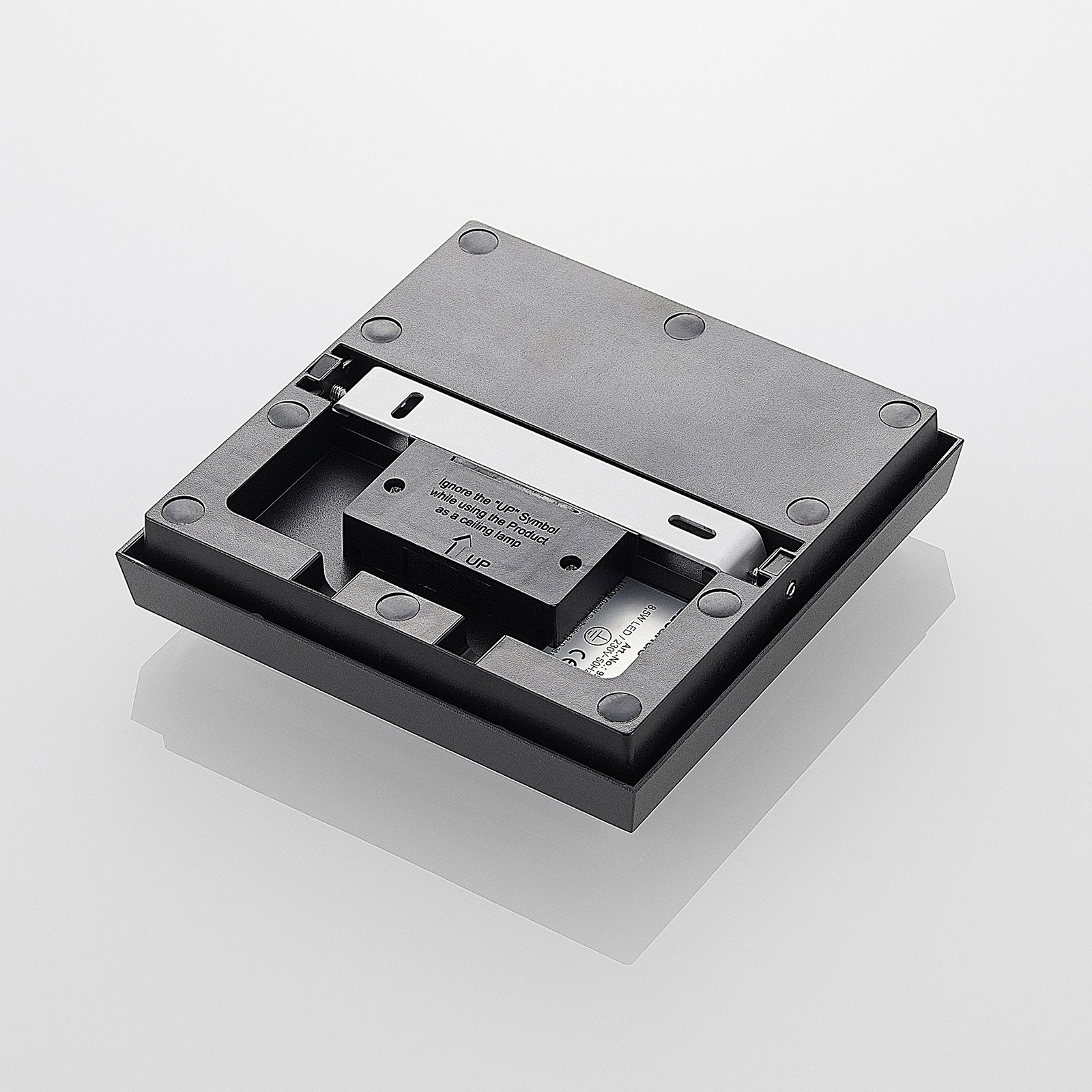 Amra LED Square Ulko Kattovalaisin 17,5 Dark Grey - Lucande
