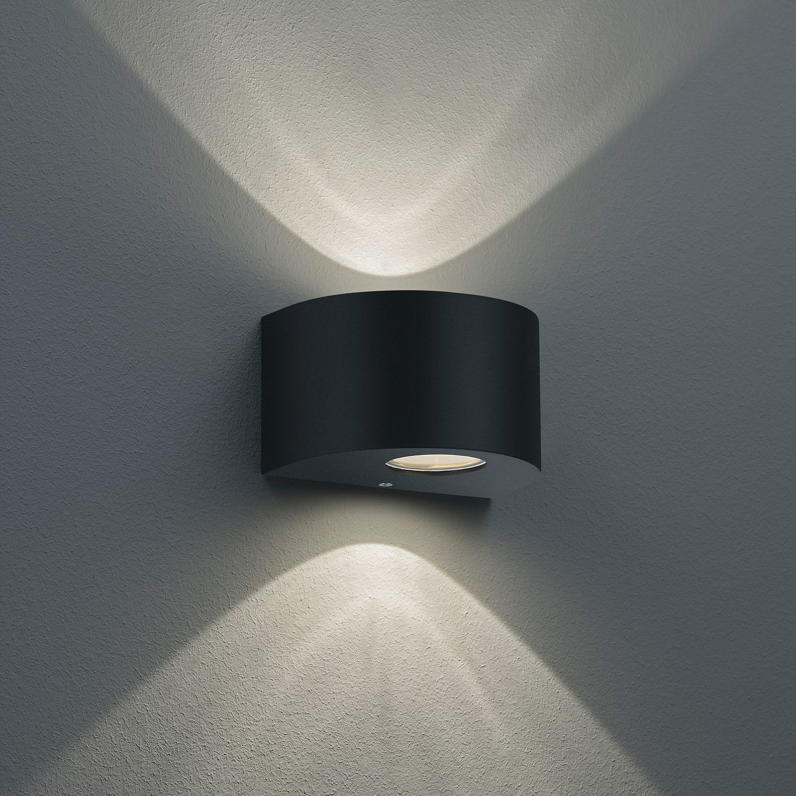 Round Rosario LED outdoor wall light