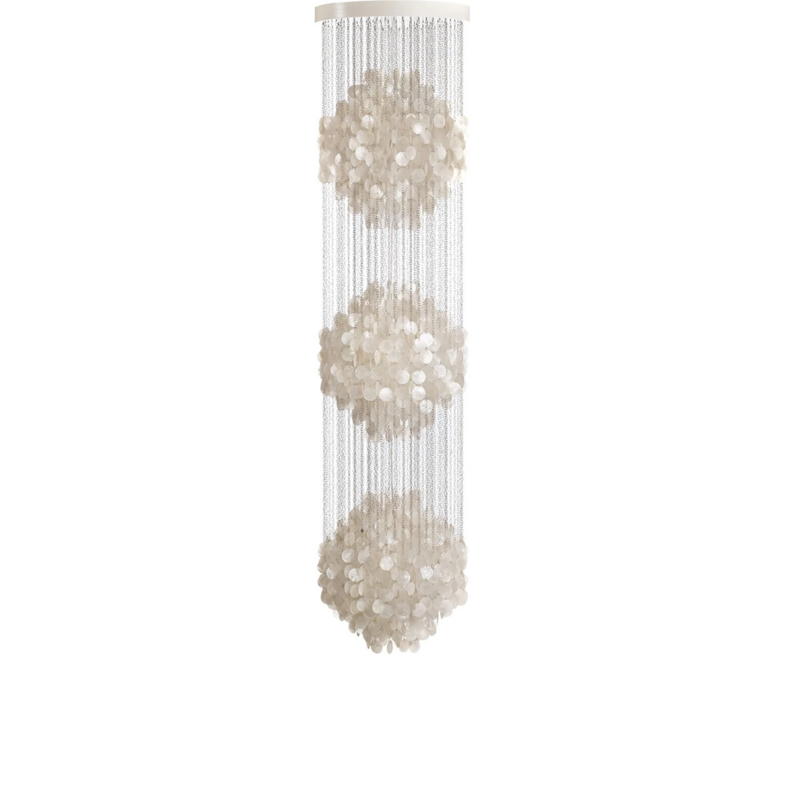 Kit De Pampilles Verpan Fun – Verner Panton – Argenté – 10 Pièces + Rondelles