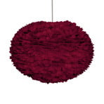 UMAGE Eos large Pendelleuchte Federn rot