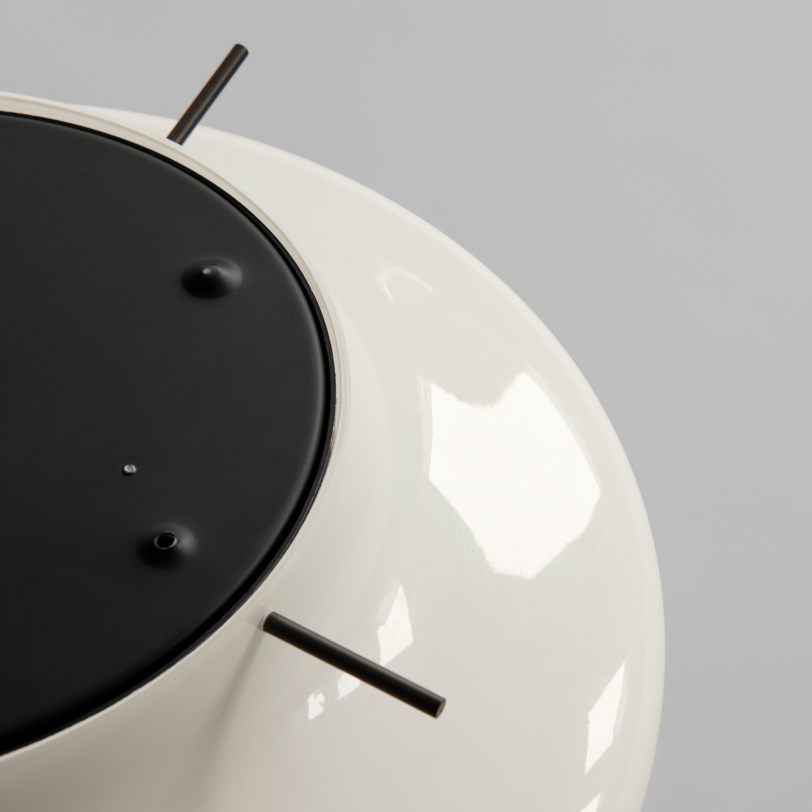 Candeeiro de parede LED Hikari Ø 24 cm, vidro opalino IP44 - 101 Copenhagen