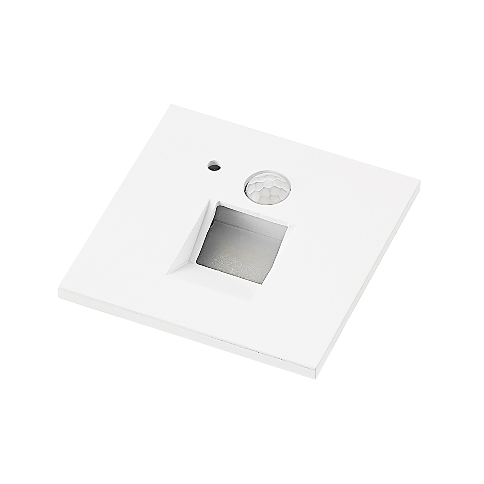 Arcchio Neru LED-Einbaulampe, Sensor, eckig, weiß