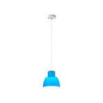Lorosae Hängeleuchte, blau, Ø 20 cm, Glas, E27 - Nemo