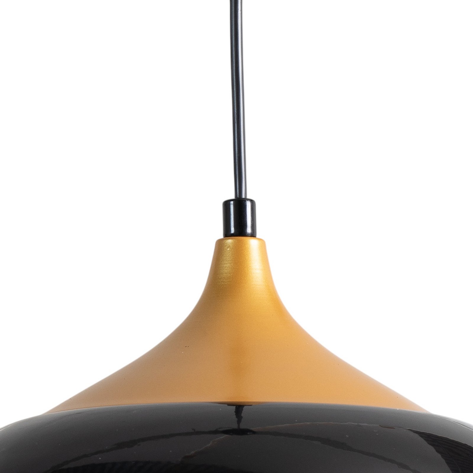 Berceste 212-S hänglampa Ø30cm svart/guld