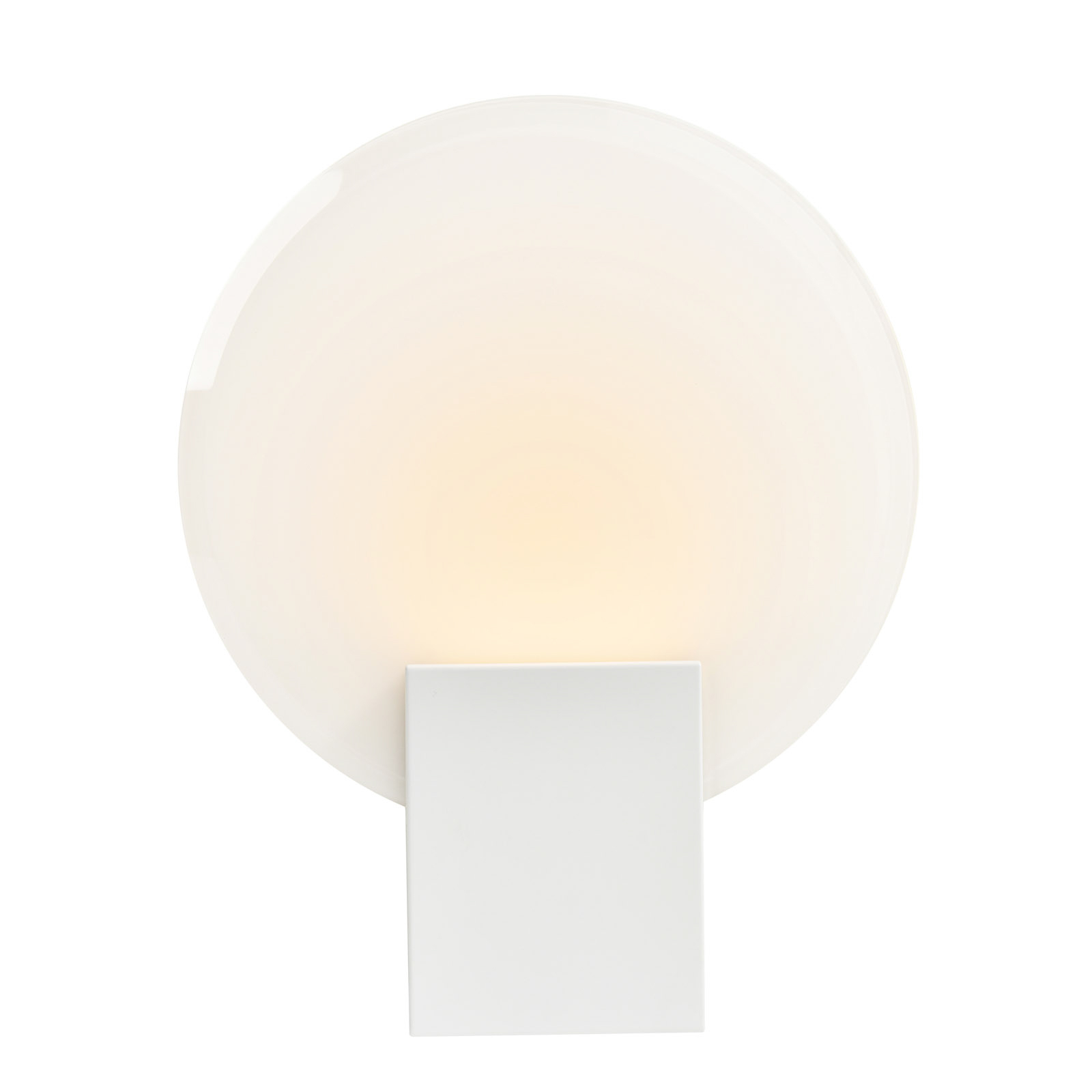 Lámpara de pared LED Hester, IP44, blanco