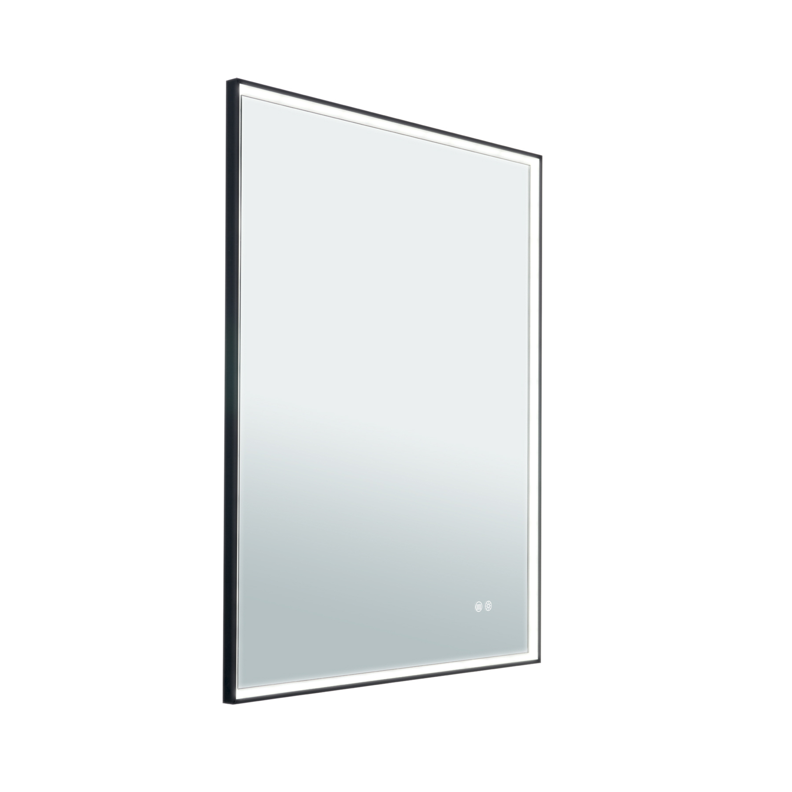 Frame LED mirror, 70 x 90 cm, CCT, anti-fog, dimmable