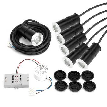 Thorn D-CO R LED-Bodeneinbauleuchte 6er-Set