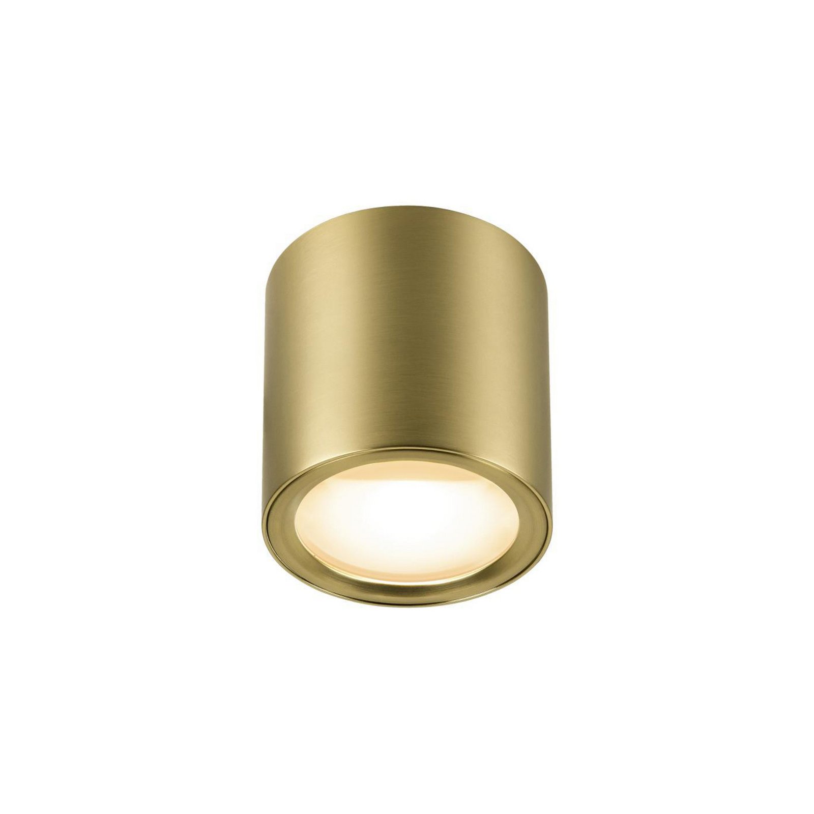 SLV LED-Deckenleuchte Oculus, messingfarben 9 cm dim to warm