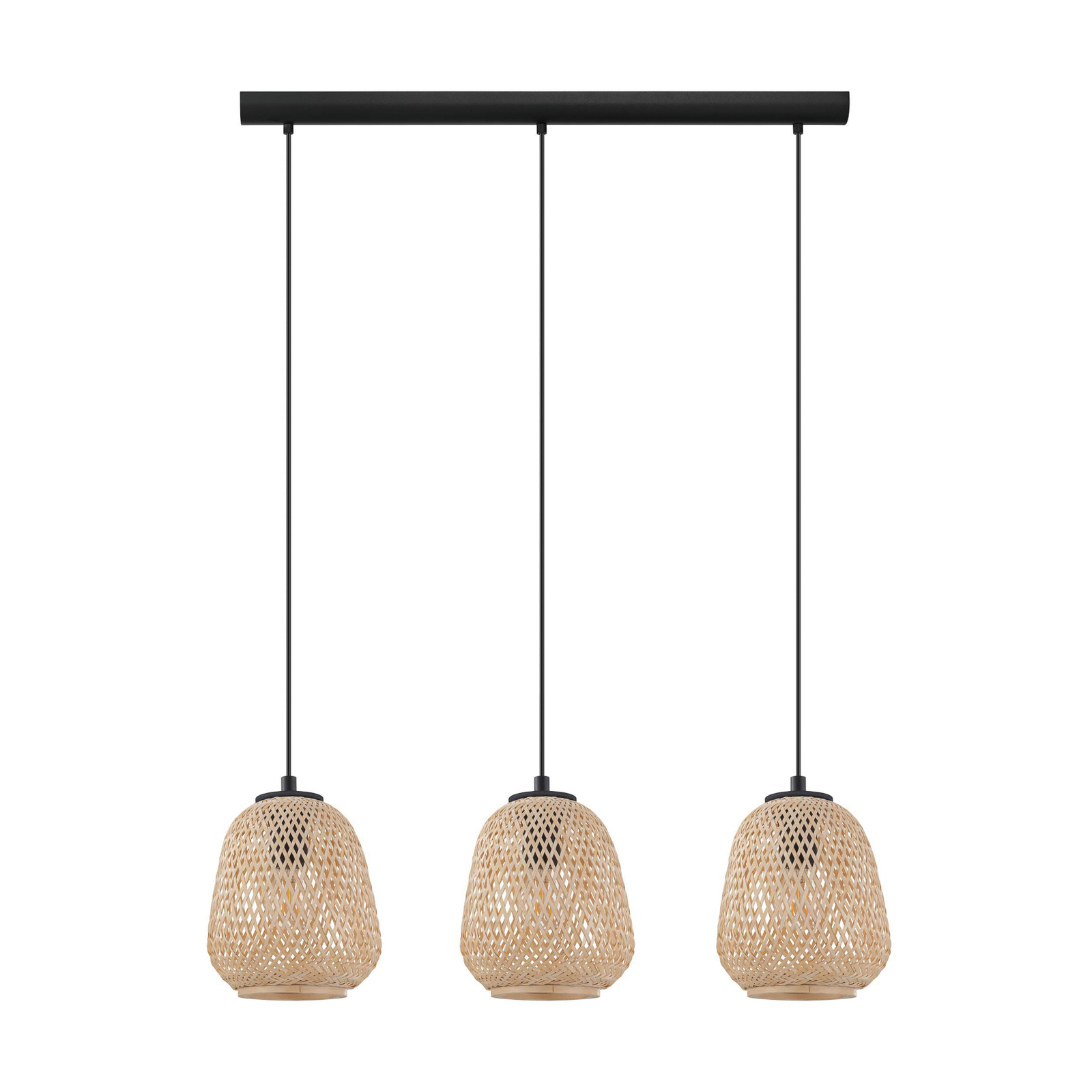 Dembleby pendant light, 3-bulb