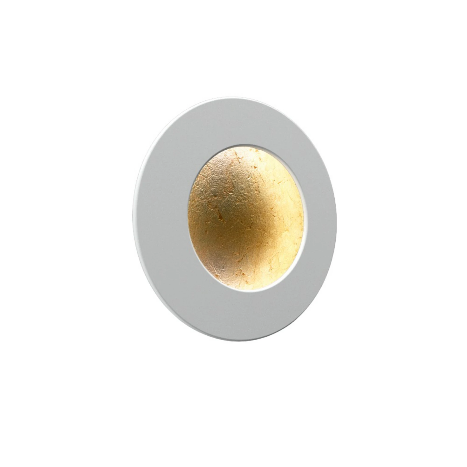 Wandlamp ICONE Vera 927 Triac Ø26cm goud/wit
