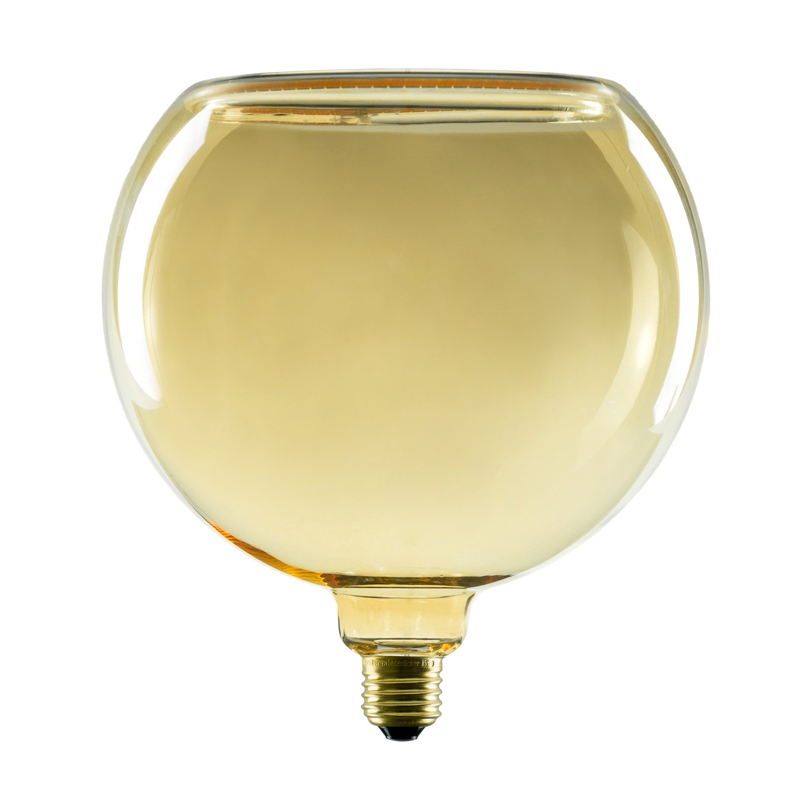 SEGULA LED floating globe G150 E27 4W 922 gold dim