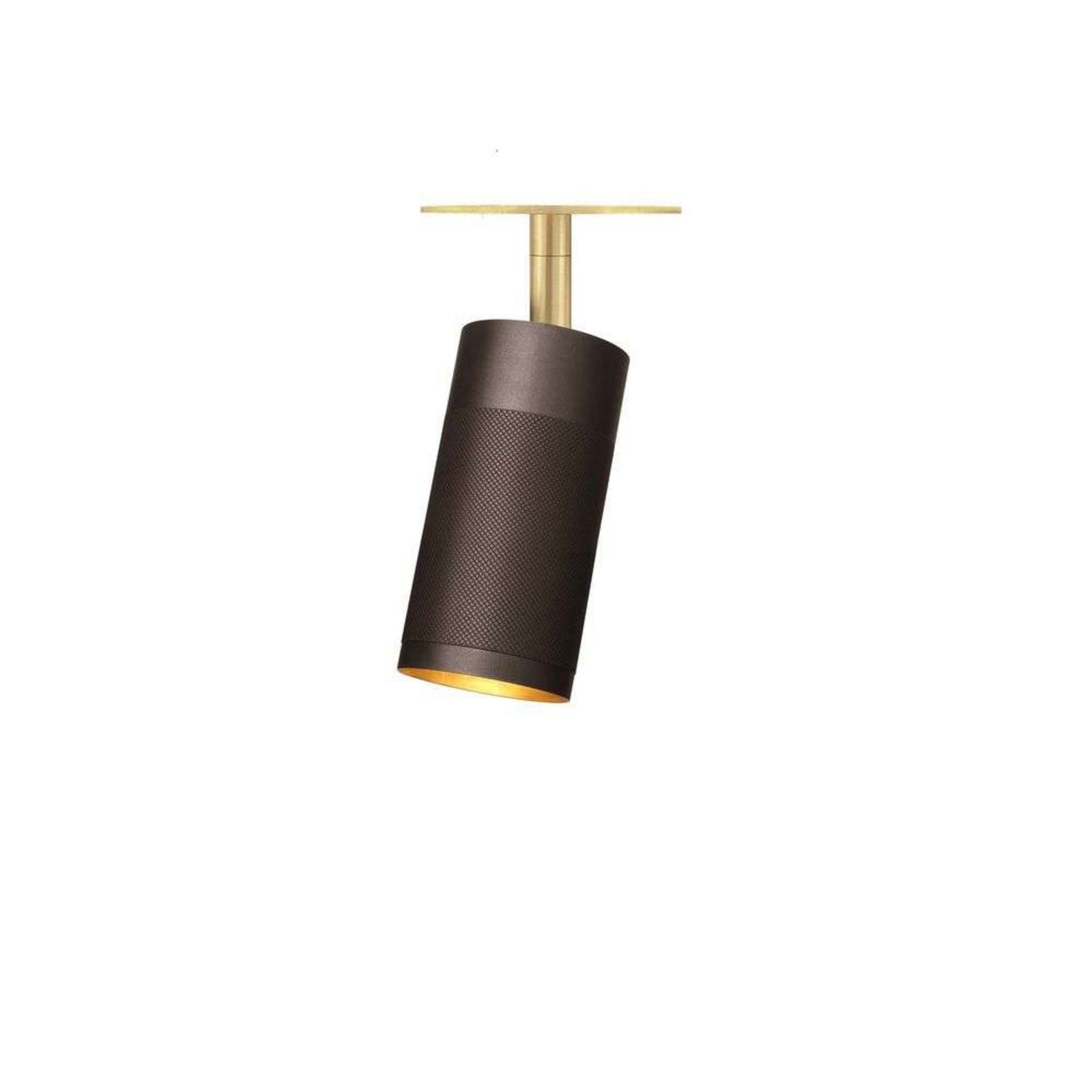 Patrone Recessed Ceiling Lamp (Clip Fit) Browned Brass/Brass - Thorup Copenhagen