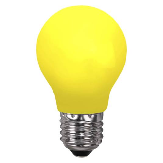 Ampoule LED E27 pour guirlande, anti-casse, jaune