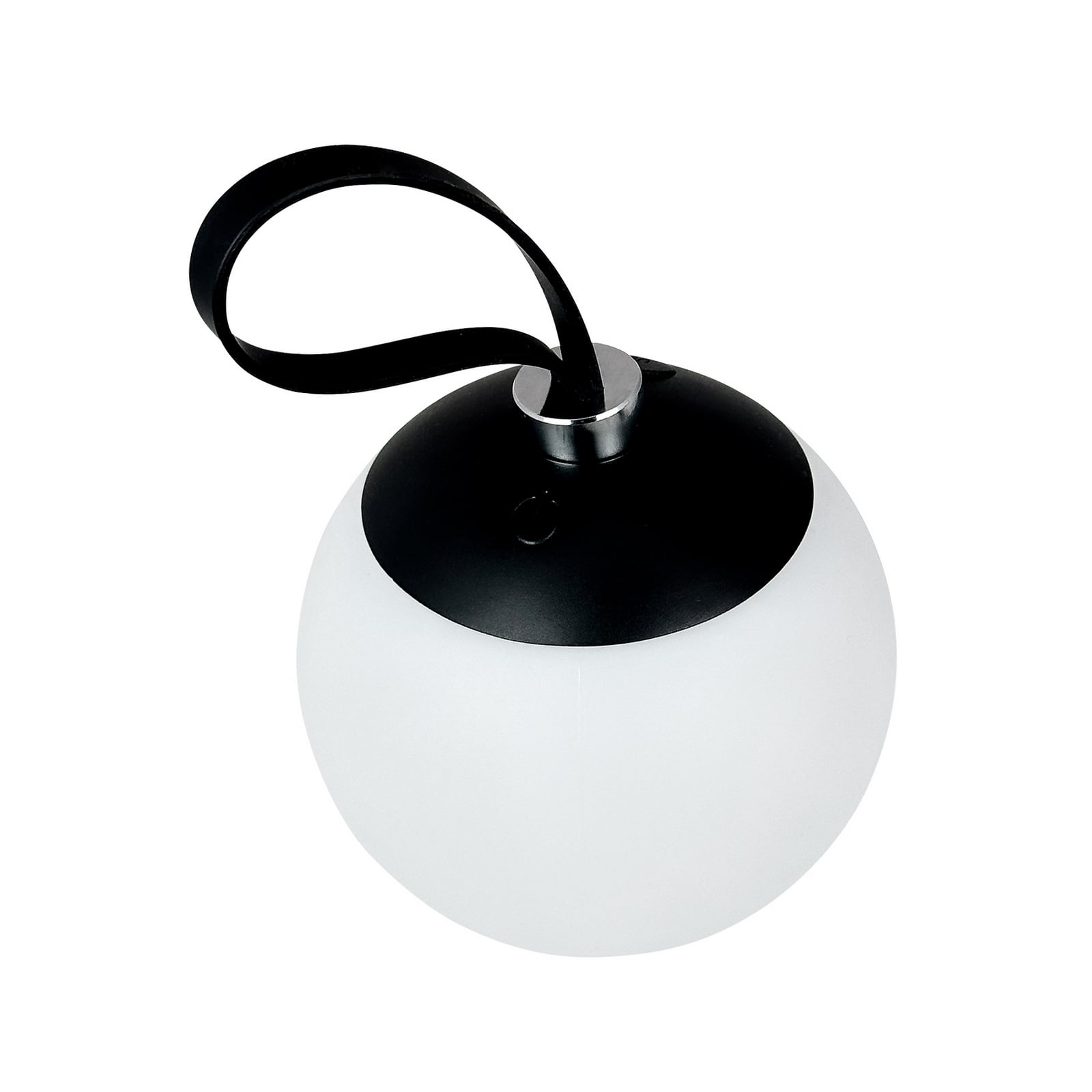 Dyberg Larsen LED-akutoitel töötav dekoratiivlamp Odin, must/valge, IP44 Dyberg Larsen LED-akutoitel töötav dekoratiivlamp Odin, must/valge, IP44