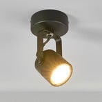 SLV Spot 79 Ceiling spotlight 1fl. 230V svart