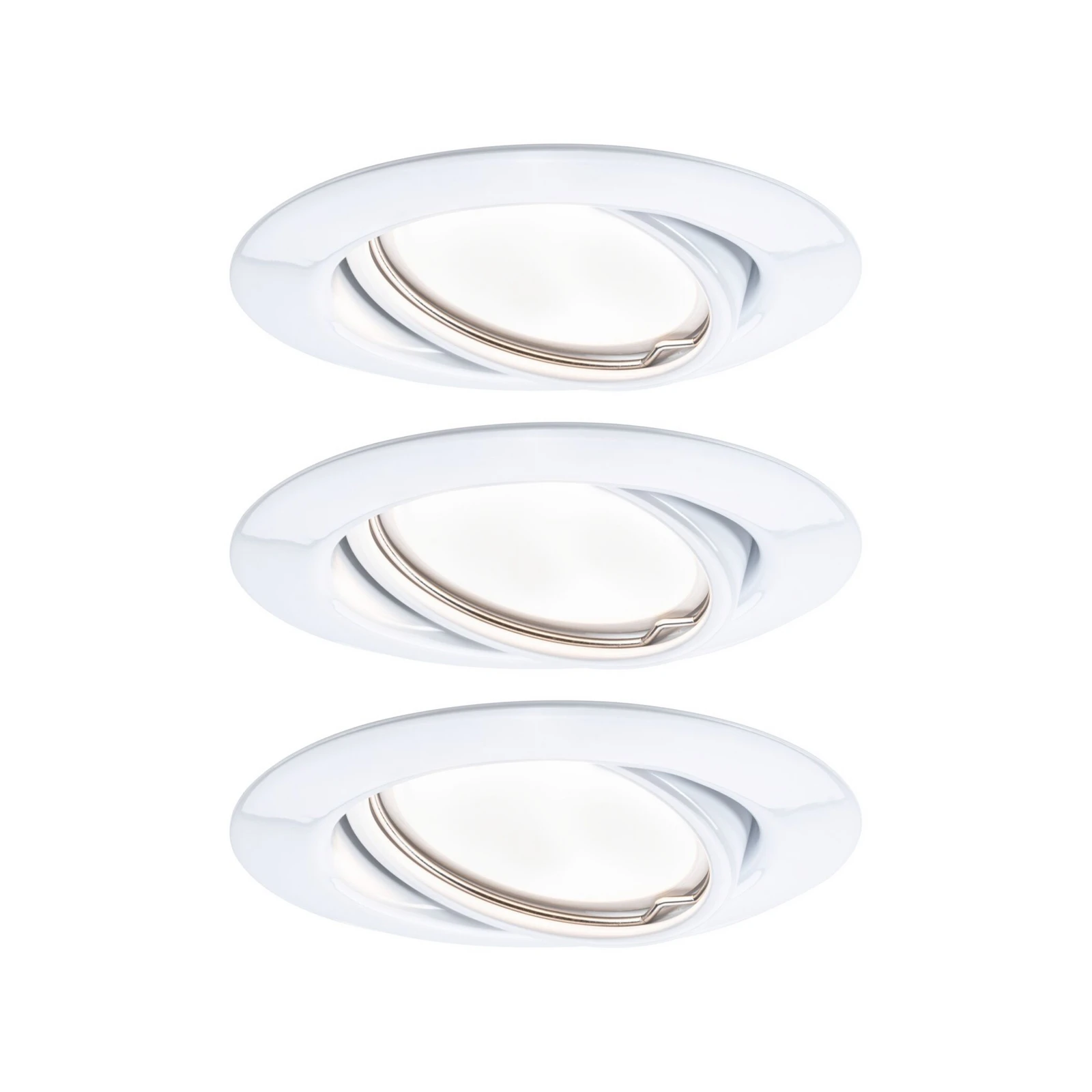 POCKETMAN 3W led plafondlamp, downlight, warmwit, inbouwspot, met
