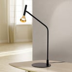 Odeon LED table lamp, black, adjustable