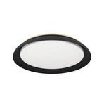 Penjamo LED ceiling light Ø 46.5 cm, black