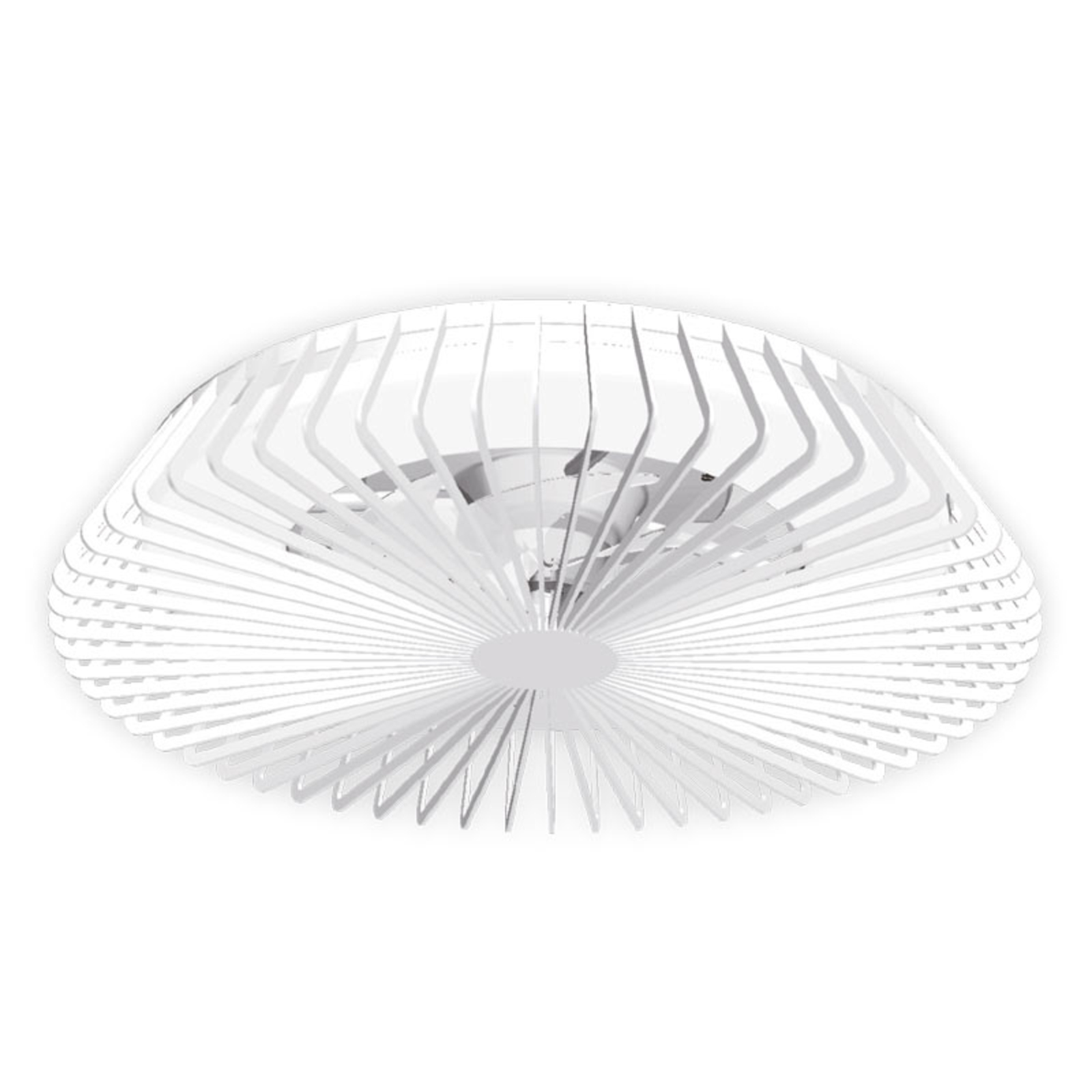 Himalaya LED griestu ventilators, lietotne, tālvadības pults