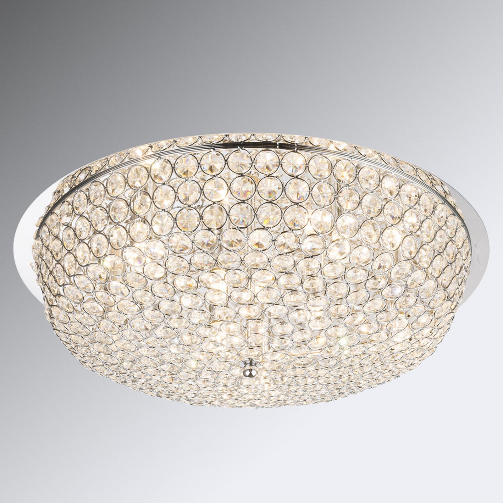 Plafonieră cristal Emilia cu becuri LED
