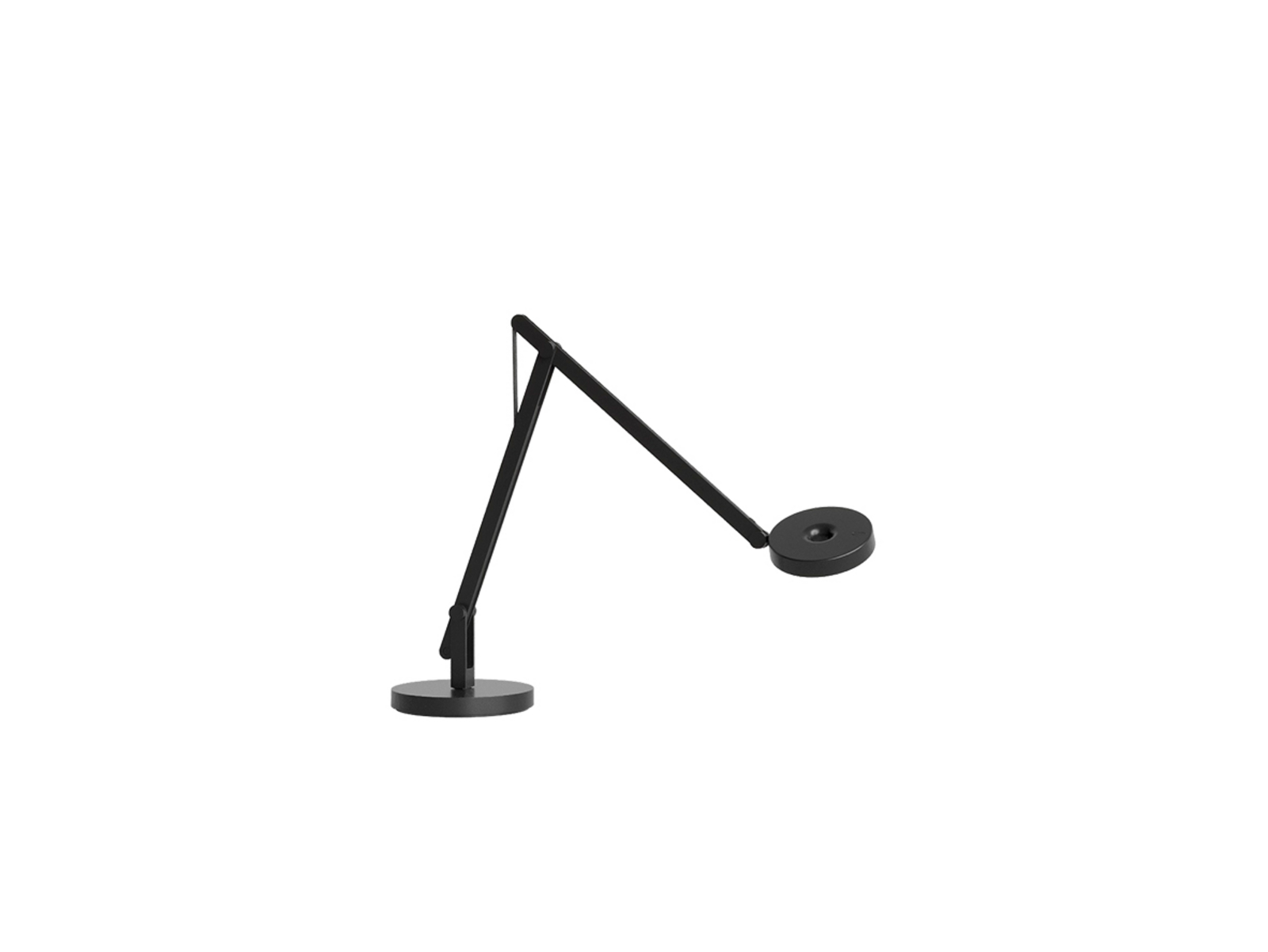 String T1 Mini Stolna lampa DTW Matt Crna/Crna - Rotaliana