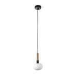 Hanglamp Mose, 1-lamp, hoogte 25 cm, koper