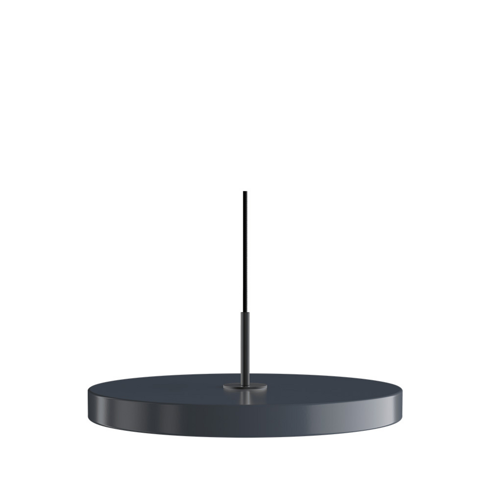 Asteria Plus Závěsná Lampa Medium Antracit Grey/Čierna Top - UMAGE