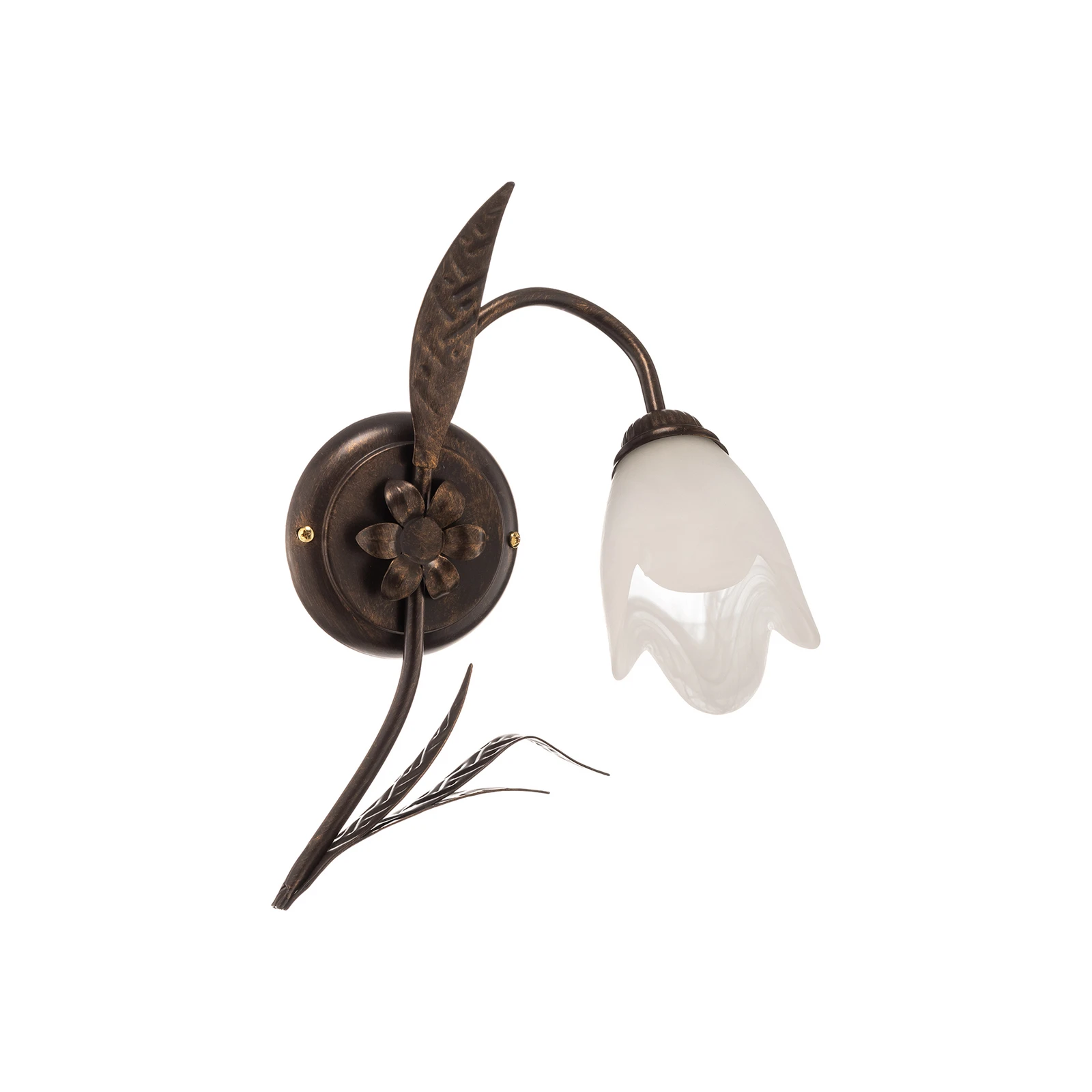 Wandleuchte Sonia einflammig, bronze