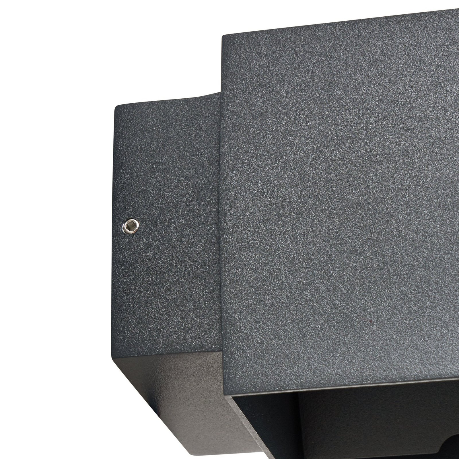 Esani LED Candeeiro de Parede Exterior Antracite - Lindby Esani LED Candeeiro de Parede Exterior Antracite - Lindby