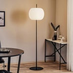 kdln Kushi XL floor lamp, black, height 185 cm, dimmable